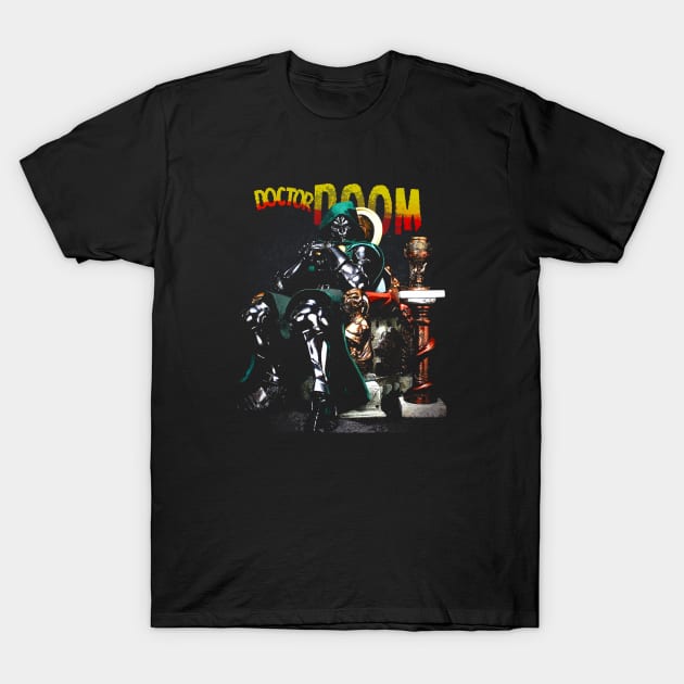 Doctor Doom T-Shirt by hauntedjack